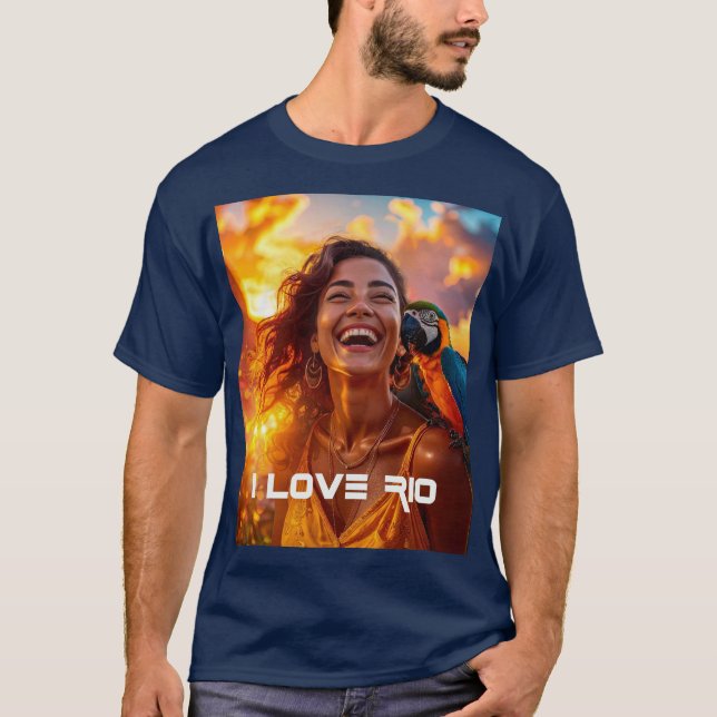 I LOVE RIO T SHIRT (Framsida)