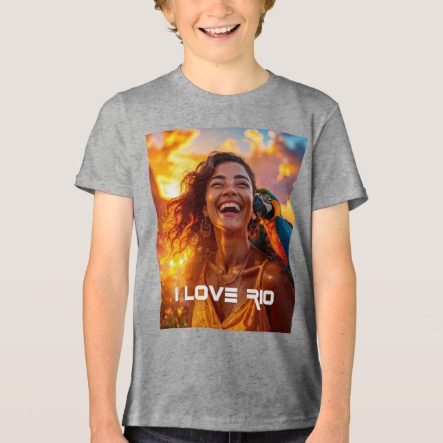 I LOVE RIO T SHIRT (Framsida)