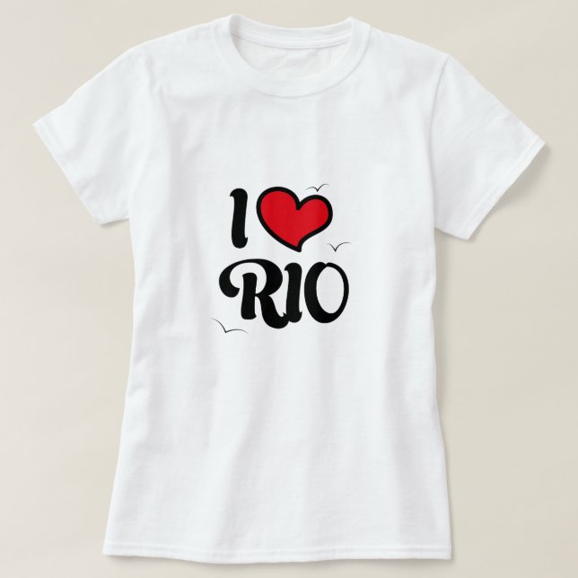 i love rio tee (Design framsida)