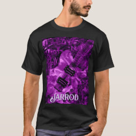 I Love Rock 'N Roll Electric Guitar Personalized T Shirt