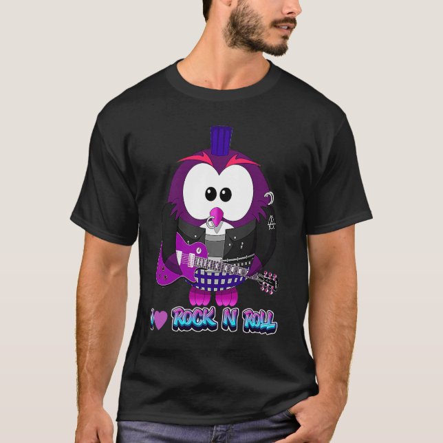 I Love Rock N Roll T Shirt (Framsida)