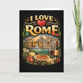 I Love Rome Helgkort