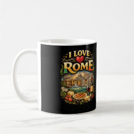 I Love Rome Kaffemugg