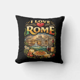 I Love Rome Kudde