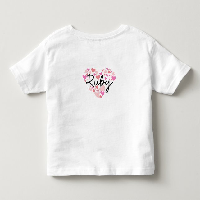 I love Ruby T Shirt (Baksida)