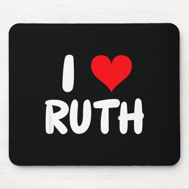 I Love Ruth - Heart - Name  Musmatta (Framsidan)