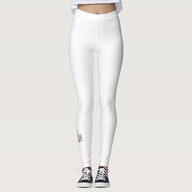 I Love Senior Softball Leggings 3 (Framsida)