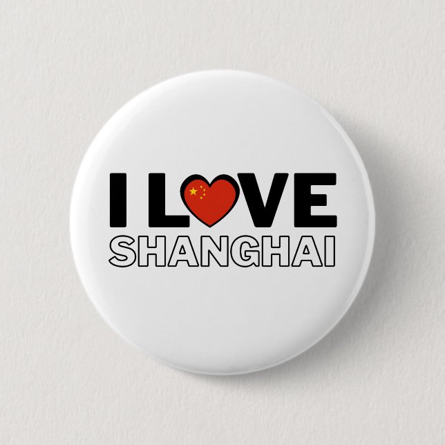 I LOVE SHANGHAI - For real Shanghainese! Knapp (Framsida)