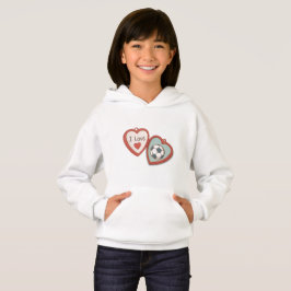 I Love Soccer Locket T Shirt