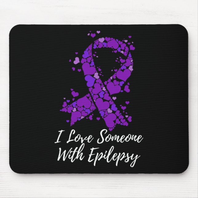 I Love Someone With Fight Epilepsy Awareness  Musmatta (Framsidan)