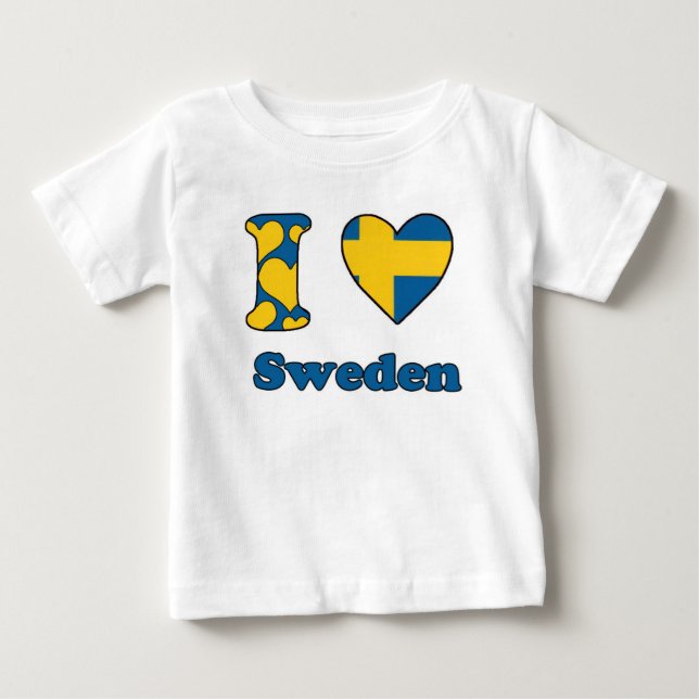 I love Sweden Tee (Framsida)