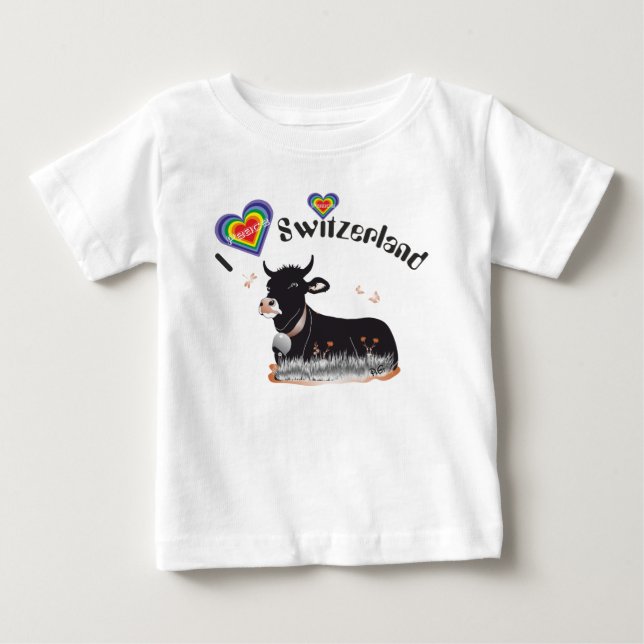 I love Switzerland T-Shirt (Framsida)