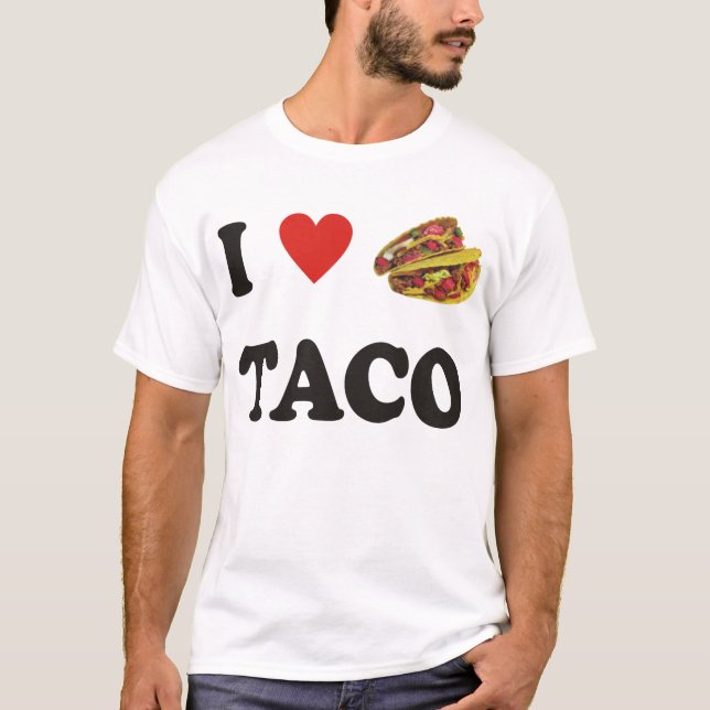 I_Love_Taco Tee Shirt (Framsida)