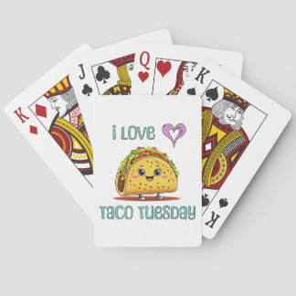 I Love Taco Tuesday Casinokort