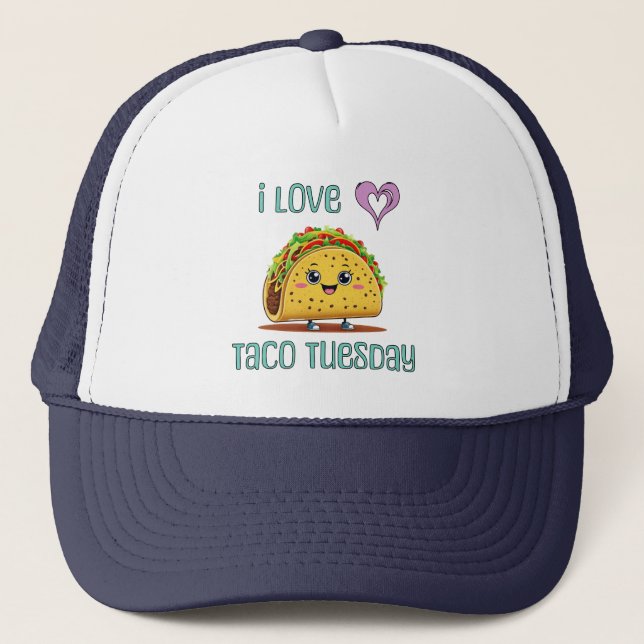 I Love Taco Tuesday Keps (Framsida)