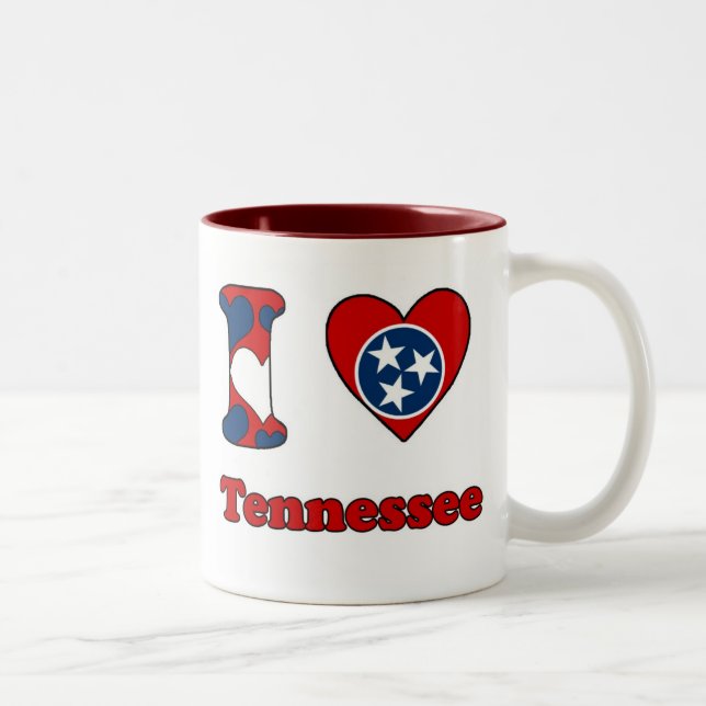 I love Tennessee Två-Tonad Mugg (Höger)