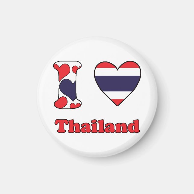 I love Thailand Magnet (Framsidan)