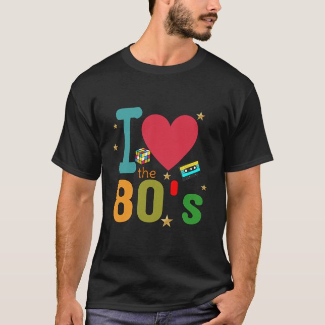 I love the 80's t shirt (Framsida)