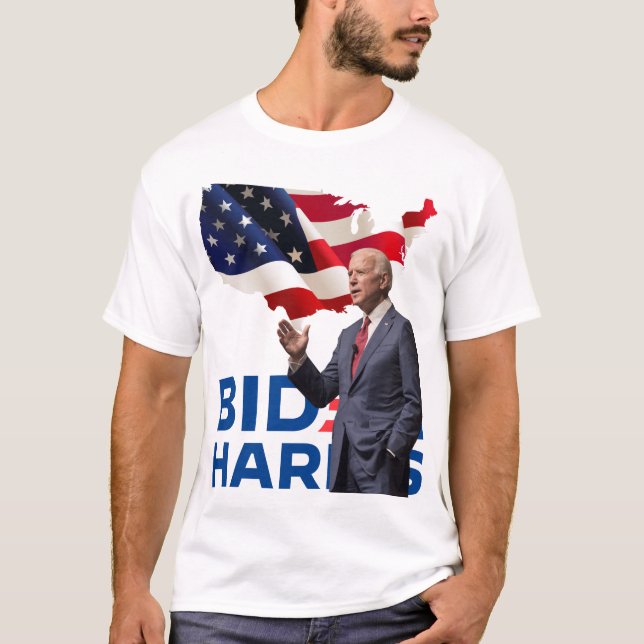 I love the Biden Harris couple T Shirt (Framsida)