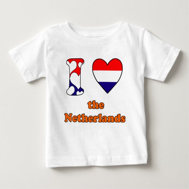 I love the Netherlands T-shirt (Framsida)