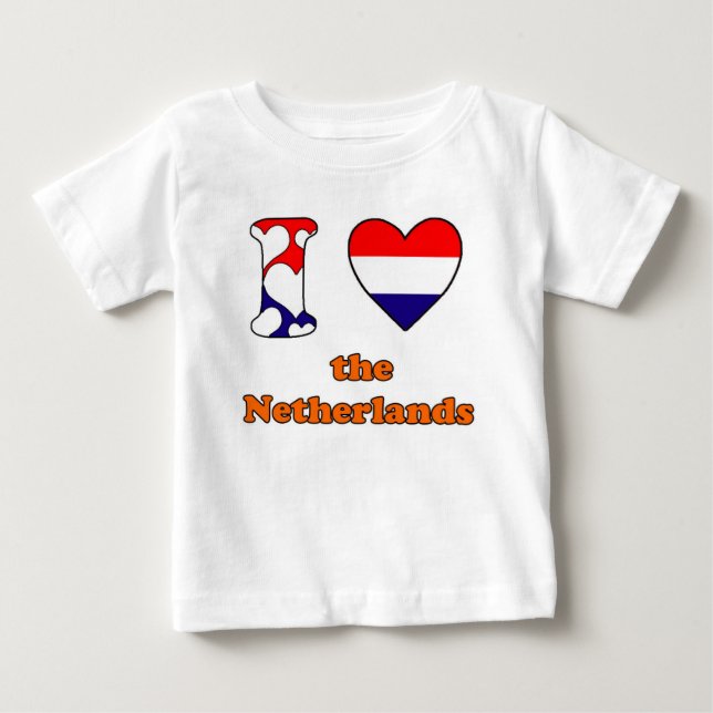 I love the Netherlands Tröja (Framsida)