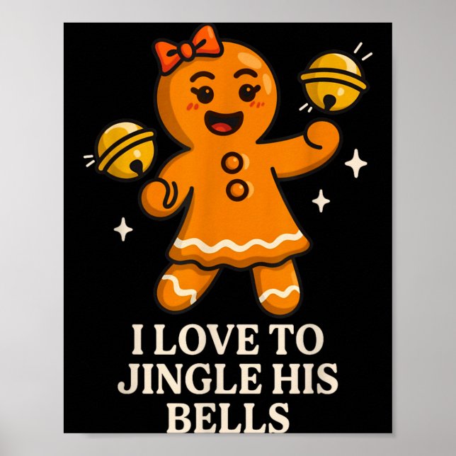 I Love To Stuff Her Stocking Matching Jingle His B Poster (Framsidan)