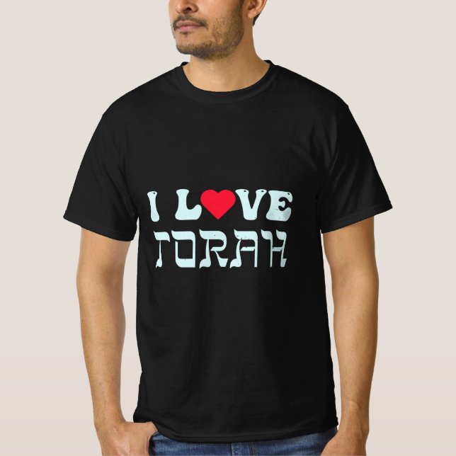 I love Torah T Shirt (Framsida)