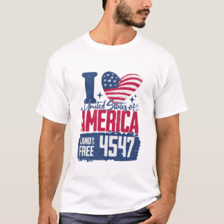 I Love Trump 4547 T Shirt
