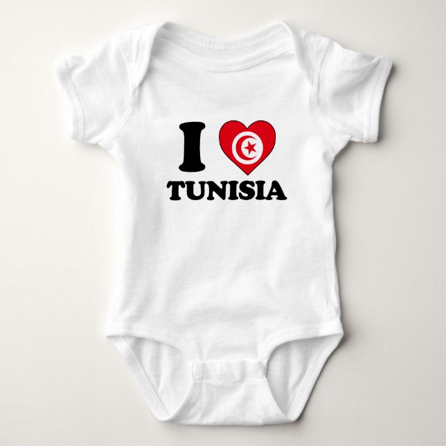 I love Tunisia Tee (Framsida)