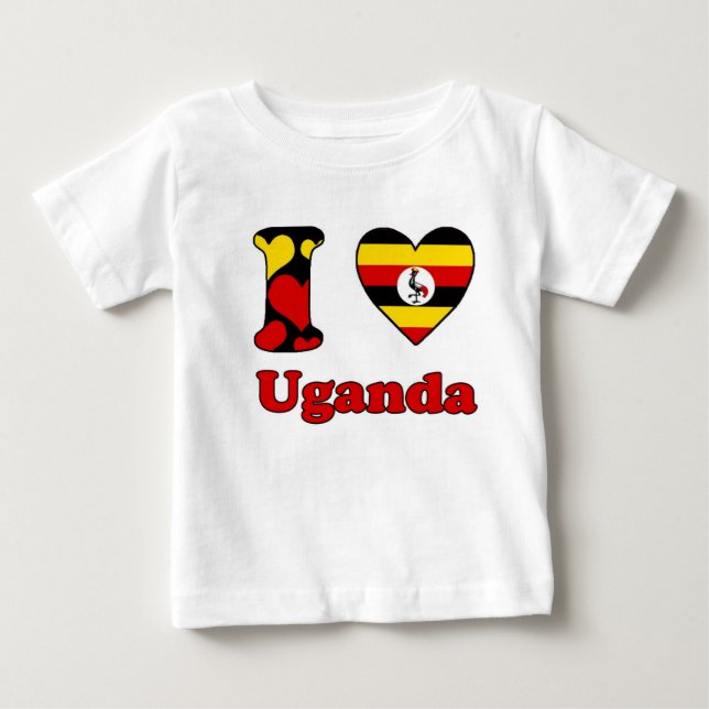 I love Uganda Tee (Framsida)