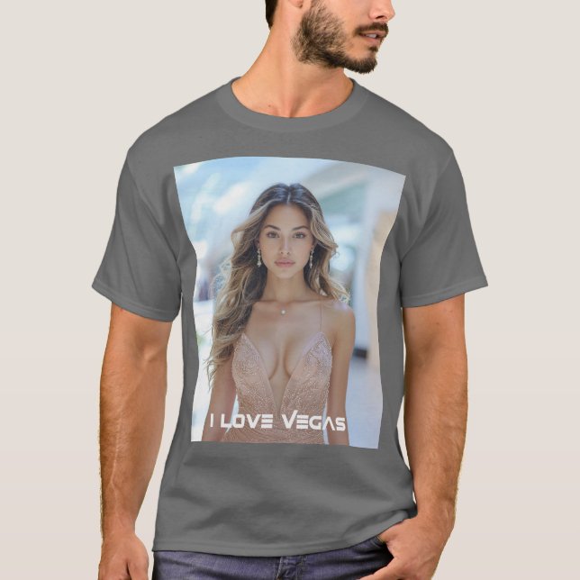 I LOVE VEGAS T SHIRT (Framsida)