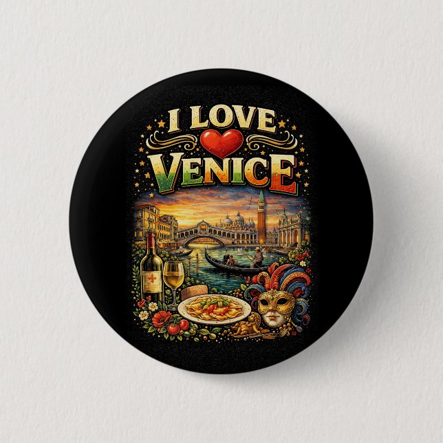 I Love Venice Knapp (Framsida)