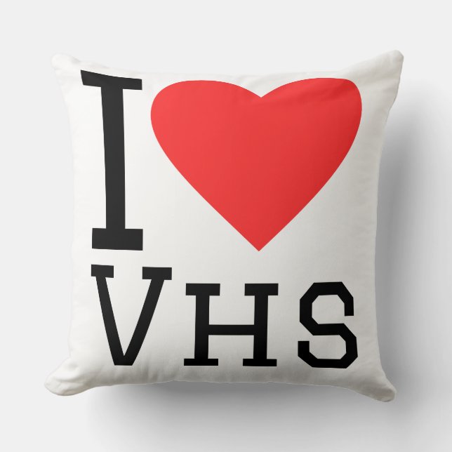 I love vhs kudde (Framsida)