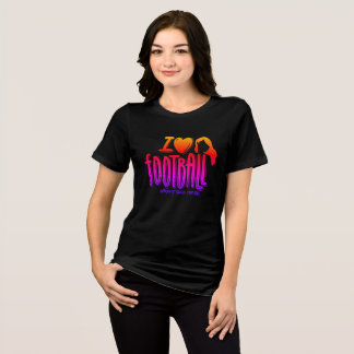 I Love WTF Heart Fiery T Shirt