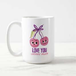 I LOVE YOU CHERRY MUCH KAFFEMUGG