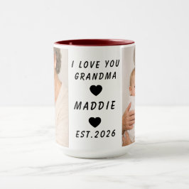 I Love You Grandma | Grandparents Day Mugg