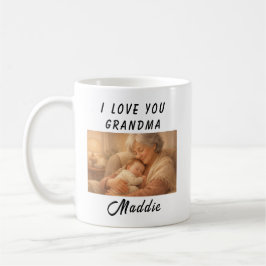 I Love You Grandma Mug | Grandparents Day Kaffemugg