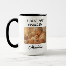 I Love You Grandma Mug | Grandparents Day Mugg