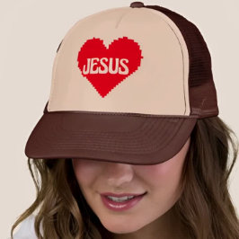 I love you Jesus pixel art Keps