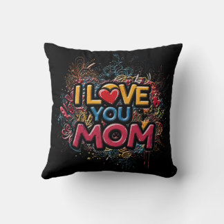I Love You Mom / Te Amo Mamá Cojín Kudde