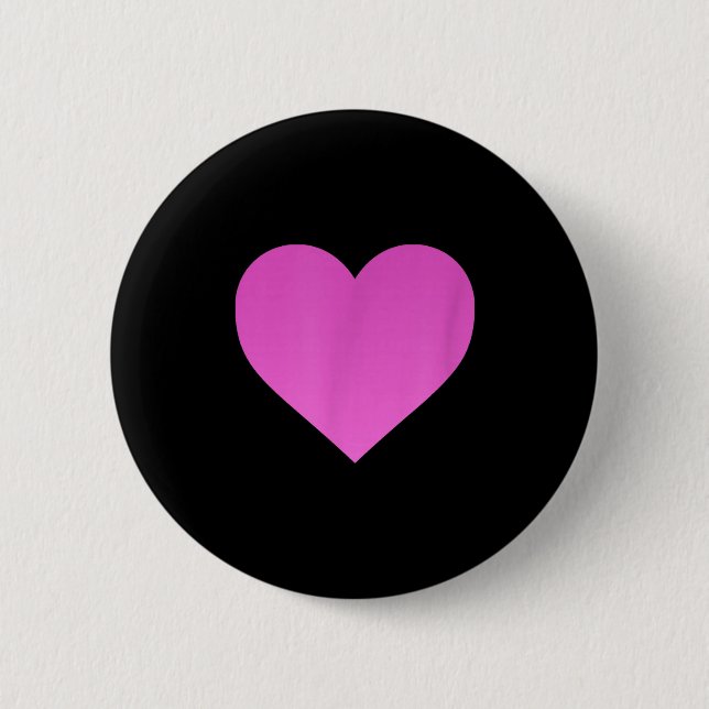 I Love You Nk Purple Heart Valentine's Day Emotico Knapp (Framsida)