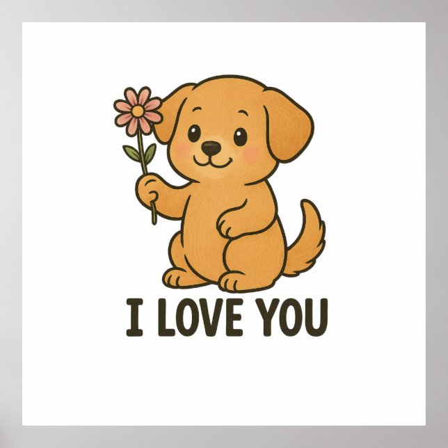 I Love You  Poster (Framsidan)