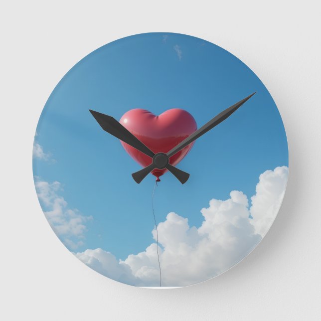 I love you rund klocka (Framsida)