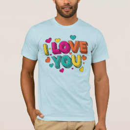 I Love You T Shirt