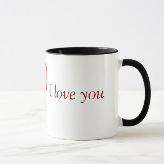 I love you tango taza mugg