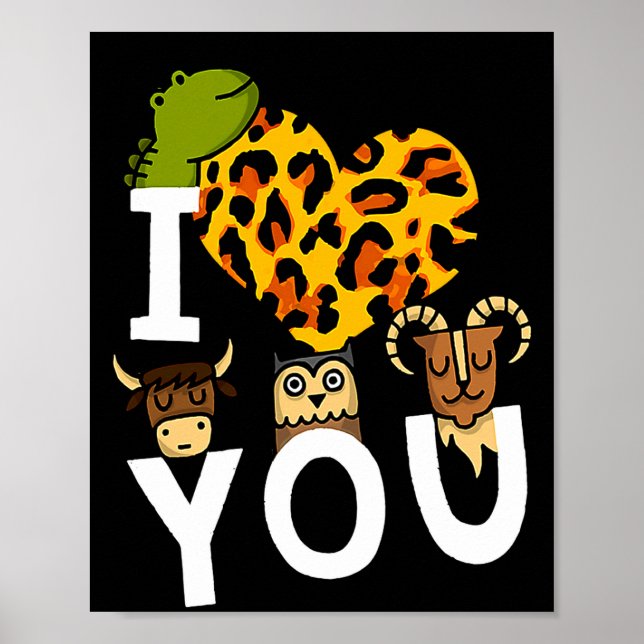 I Love You Valentines Day Romance For  Poster (Framsidan)