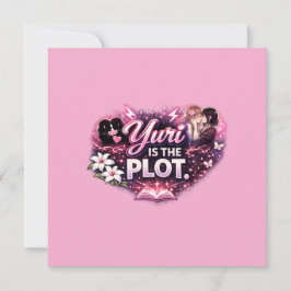 I Love Yuri | Kawaii Girls’ Love Anime Aesthetic  Inbjudningar