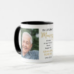 I Loving Memory 2 Photo Black and Guld Memorial Mugg<br><div class="desc">Ät din älskade farfar med personligens minnesbild mugg. I In-kärleksminnet i mugg finns 2 foton,  namn och ett kort-hjärtligt citat. En tankfull hjärtefråga för hågkomst eller sympati.</div>