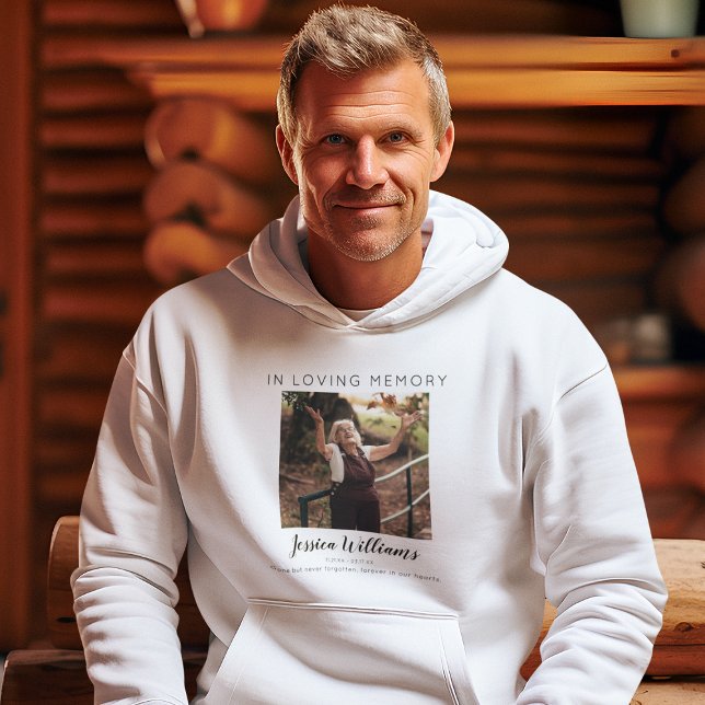 I Loving Memory | 5 Fotokollage | Memorial Hoodie (Skapare uppladdad)