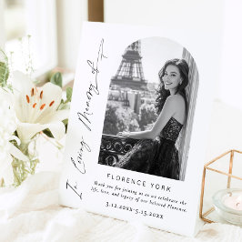 I Loving Memory Arch foto Funeral Welcome